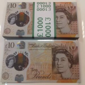 Buy Counterfeit 10 British Pounds – Undetectable Fake Notes