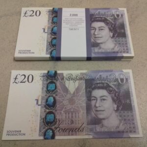 Buy Counterfeit 20 British Pounds Online – #1Undetectable £
